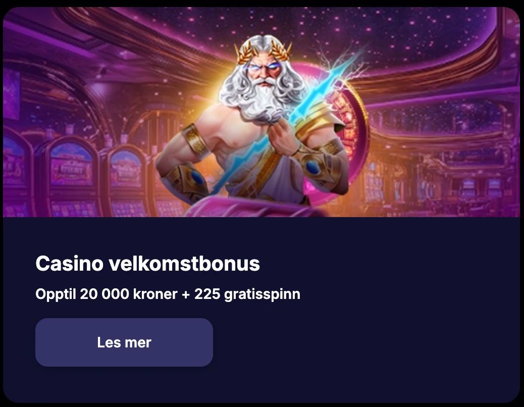 NV Casino velkomstbonus